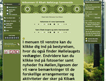 Tablet Screenshot of kibaekmoelle.dk